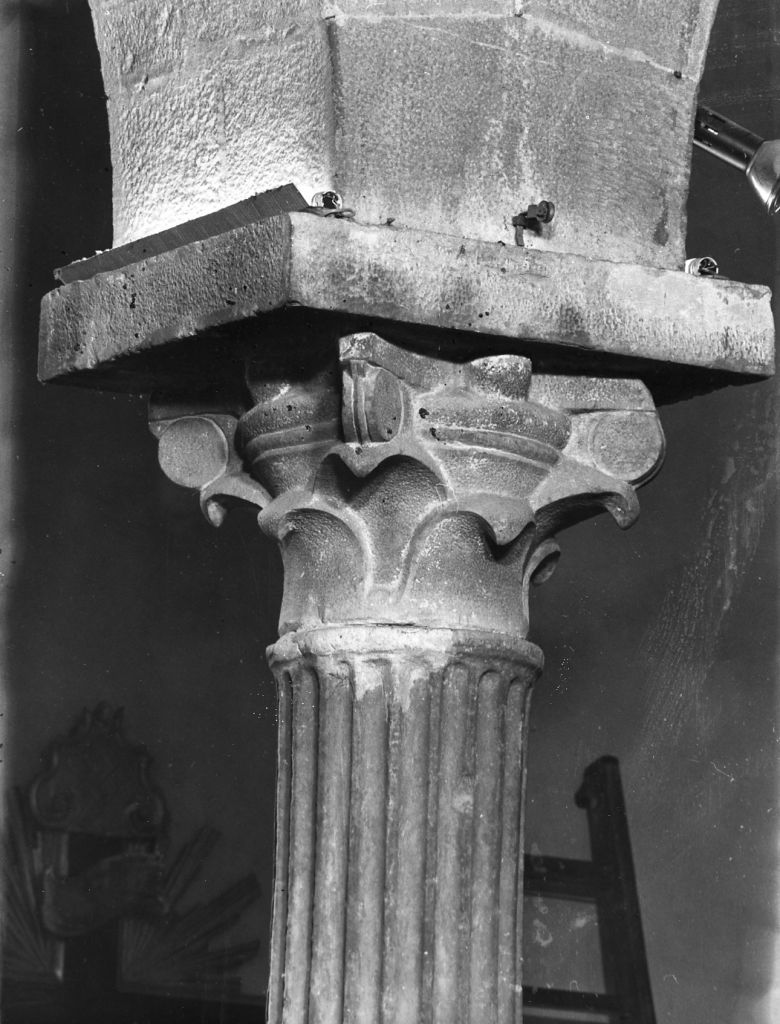 capitello - bottega toscana (sec. XII)