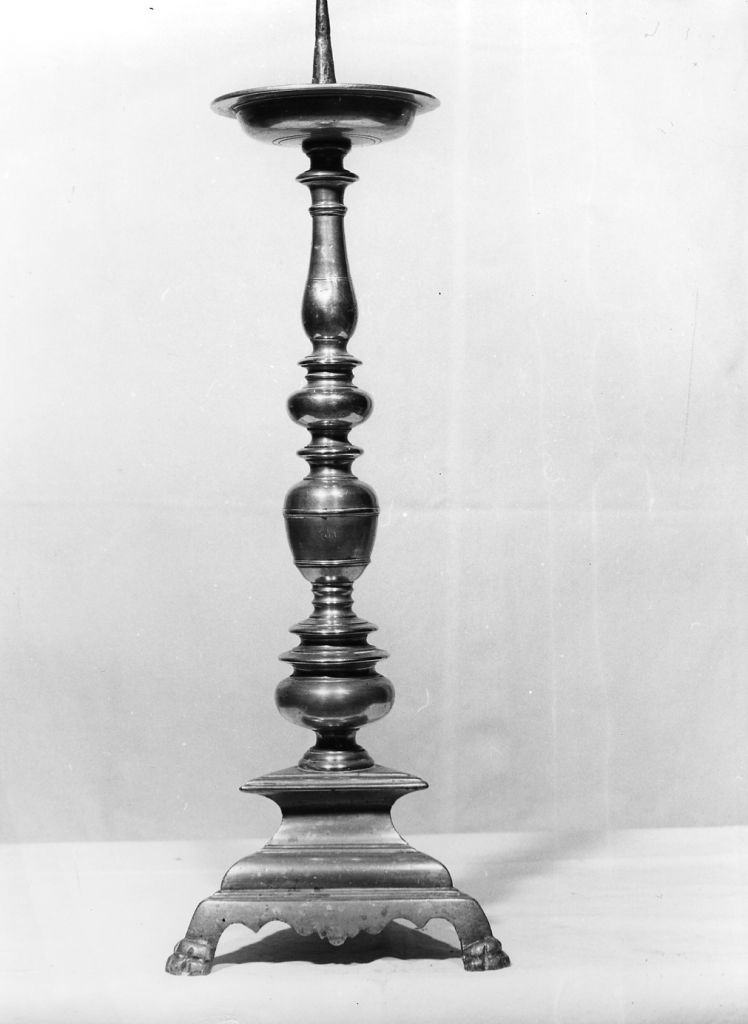 candeliere, serie - bottega toscana (sec. XVII)