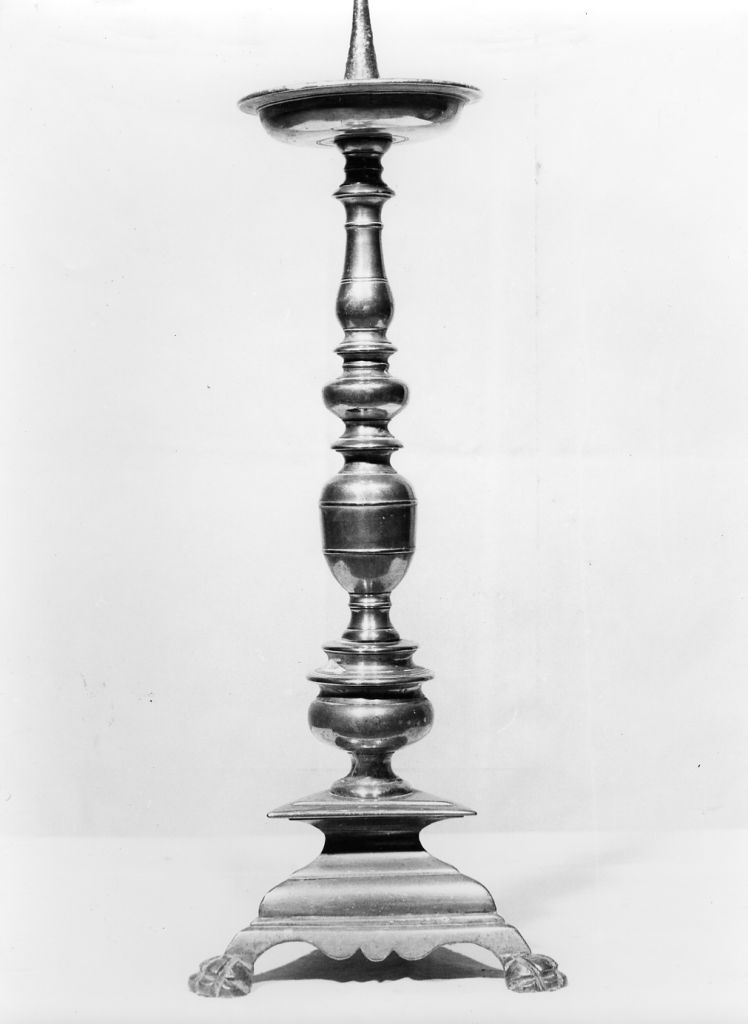 candeliere, serie - bottega toscana (sec. XVII)