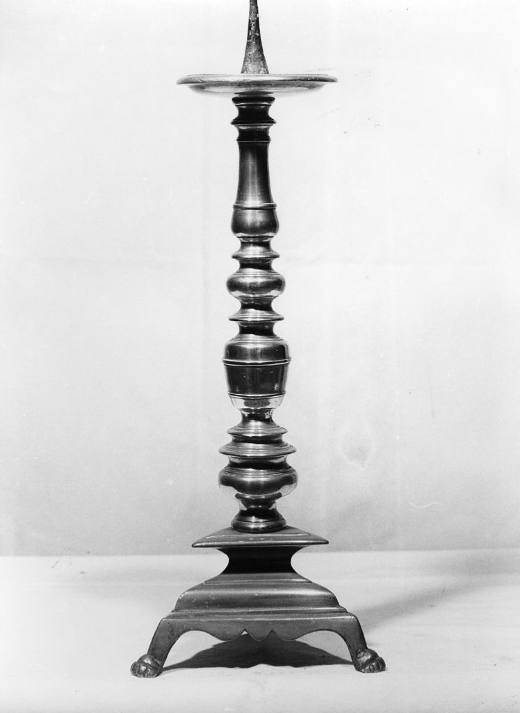 candeliere, serie - bottega toscana (sec. XVII)