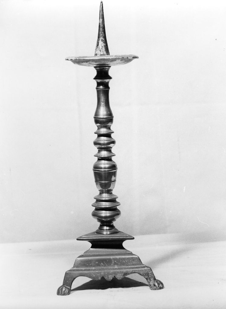 candeliere, serie - bottega toscana (sec. XVII)