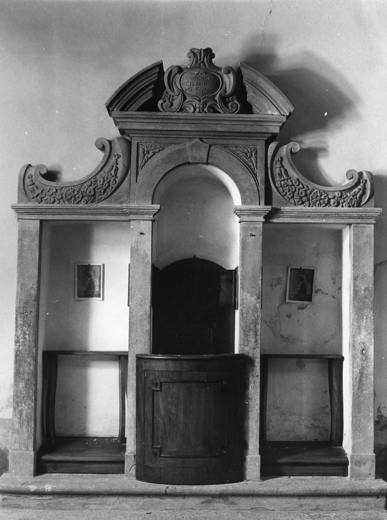confessionale - bottega pisana (sec. XVIII)