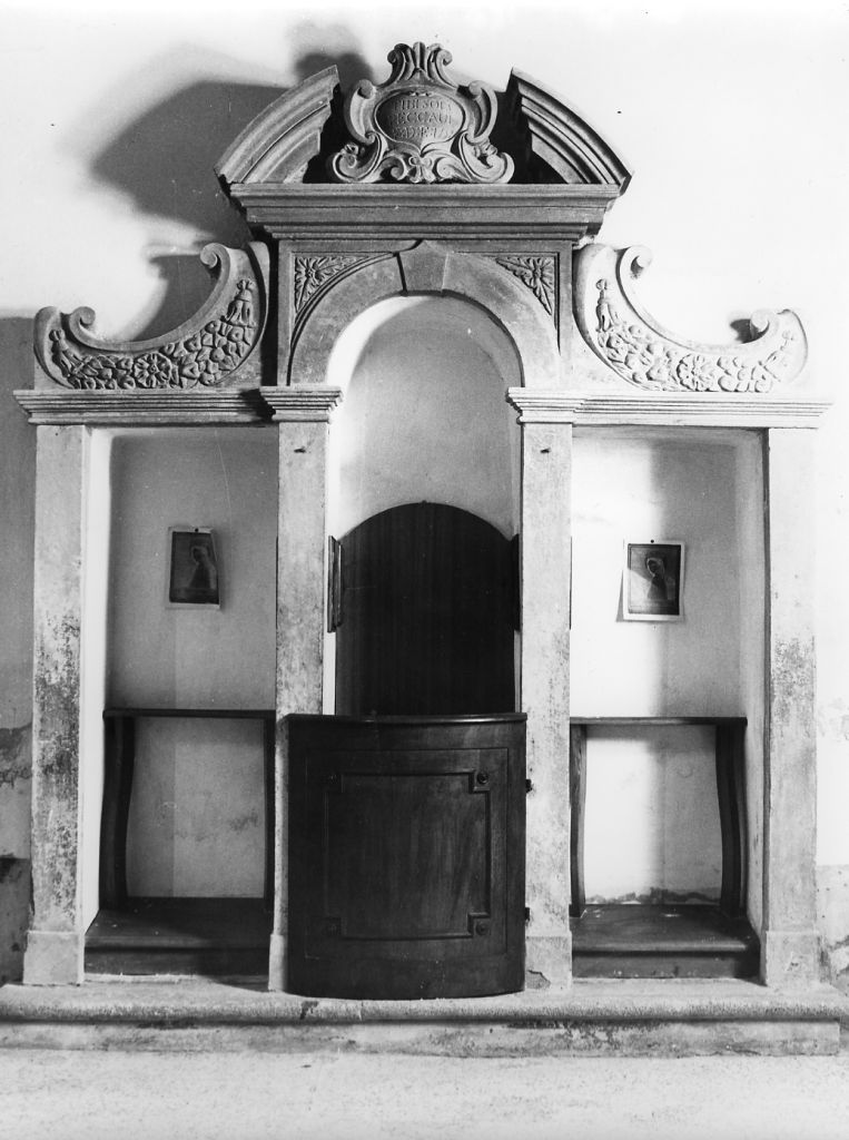 confessionale - bottega pisana (sec. XVIII)