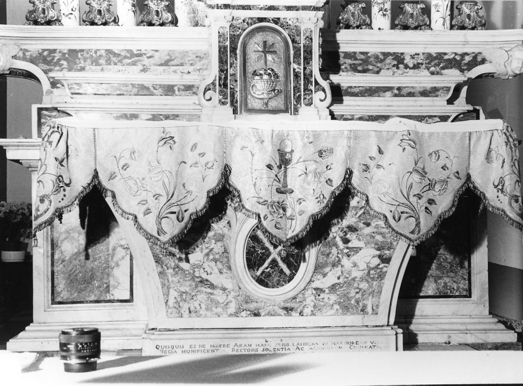 tovaglia d'altare - manifattura pisana (inizio sec. XX)