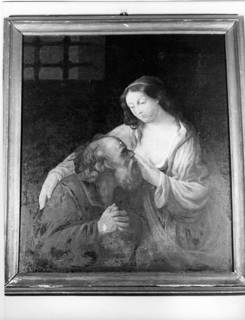 Carità romana (dipinto) - ambito Italia centrale (fine sec. XVII)