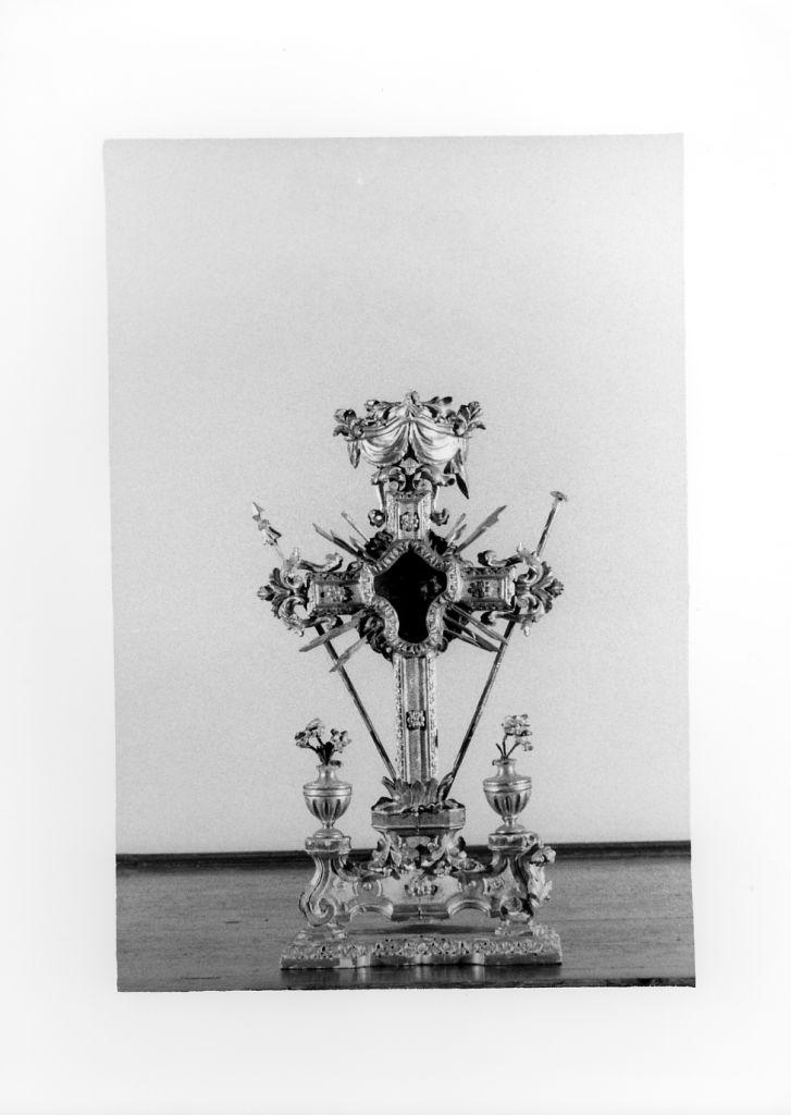 reliquiario, opera isolata - bottega toscana (secc. XVII/ XIX)