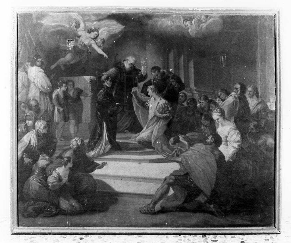 vestizione di San Ranieri (dipinto, opera isolata) di Cambini Bracci Lussorio (inizio sec. XIX)