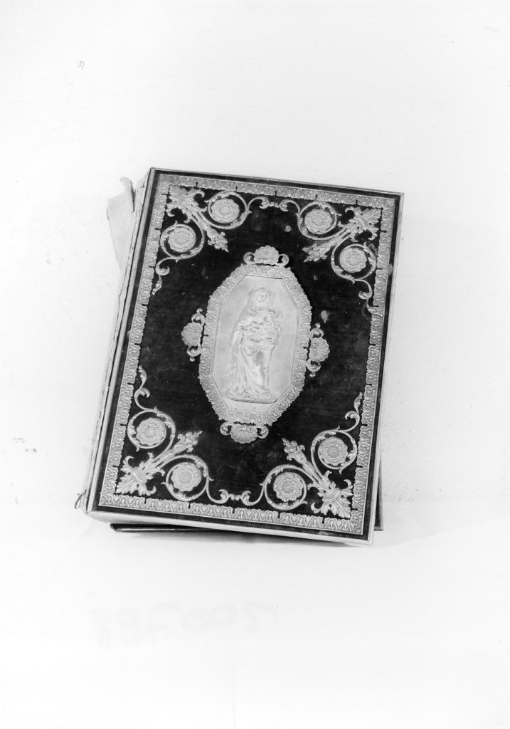 coperta di libro liturgico - bottega italiana (sec. XVIII)