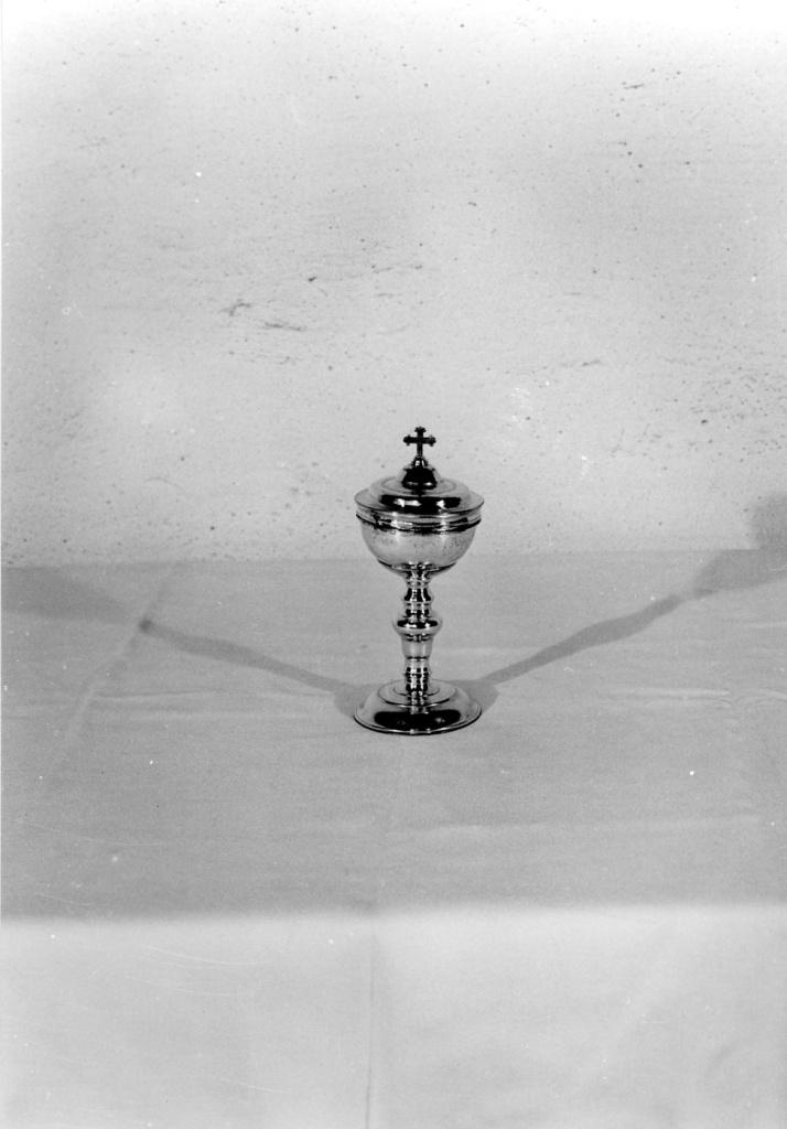 pisside da viatico - bottega italiana (sec. XVIII)