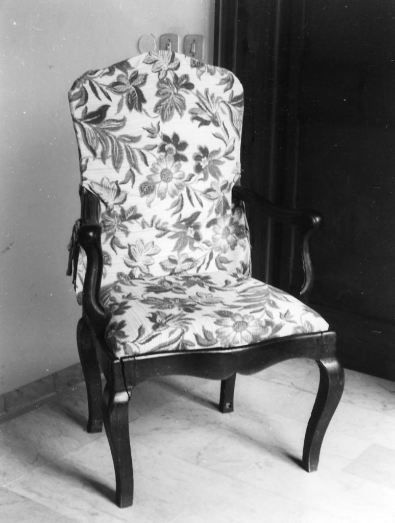 poltrona - bottega toscana (sec. XVIII)