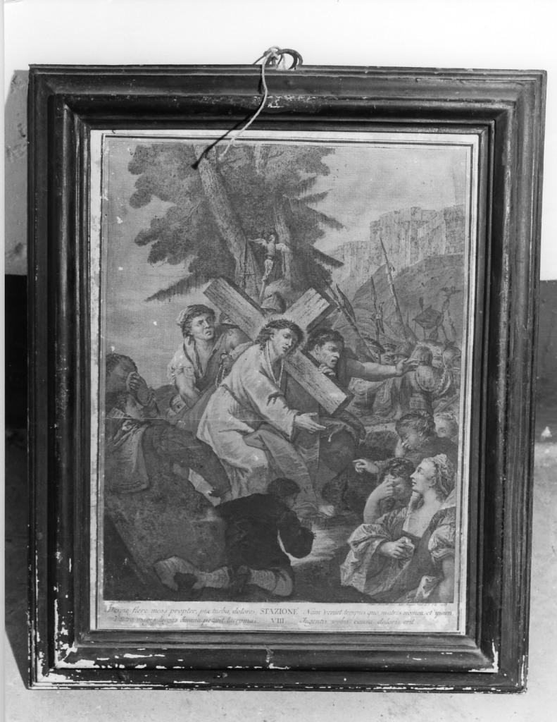 stazioni della via crucis (incisione, serie) - ambito italiano (sec. XVIII)