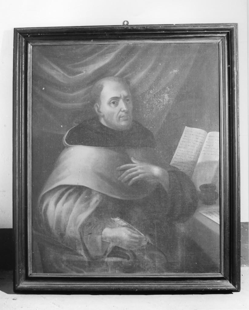 Abate carmelitano (dipinto) di Checchi Giovanni (sec. XVIII)