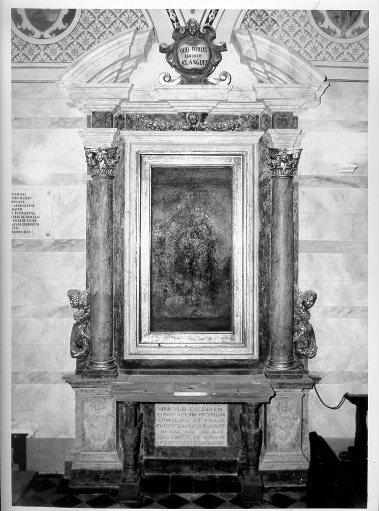 altare - bottega pisana (sec. XVII)