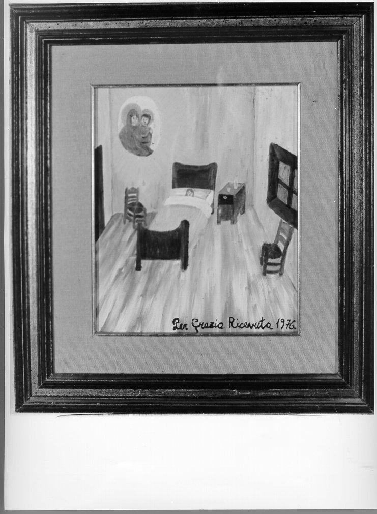 Evento miracoloso della Madonna di Montenero (ex voto) - ambito toscano (sec. XX)