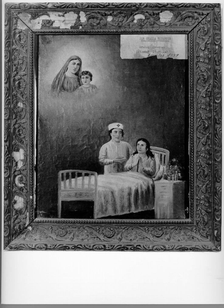 Evento miracoloso della Madonna di Montenero (ex voto) - ambito toscano (sec. XX)