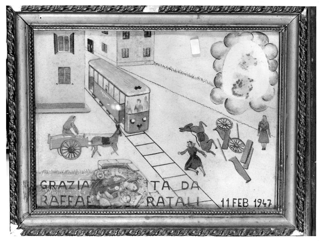 Evento miracoloso della Madonna di Montenero (ex voto) - ambito toscano (sec. XX)