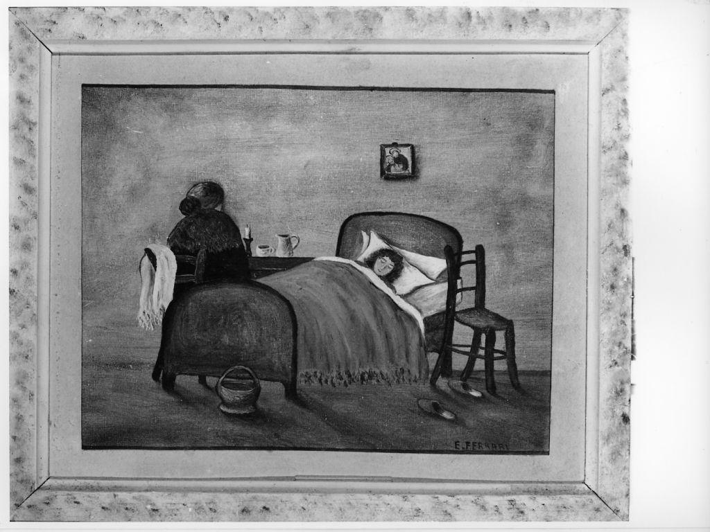 Evento miracoloso della Madonna di Montenero (ex voto) - ambito toscano (sec. XX)