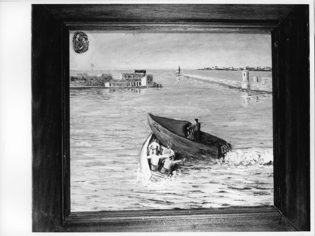 Evento miracoloso della Madonna di Montenero (ex voto) - ambito toscano (sec. XX)