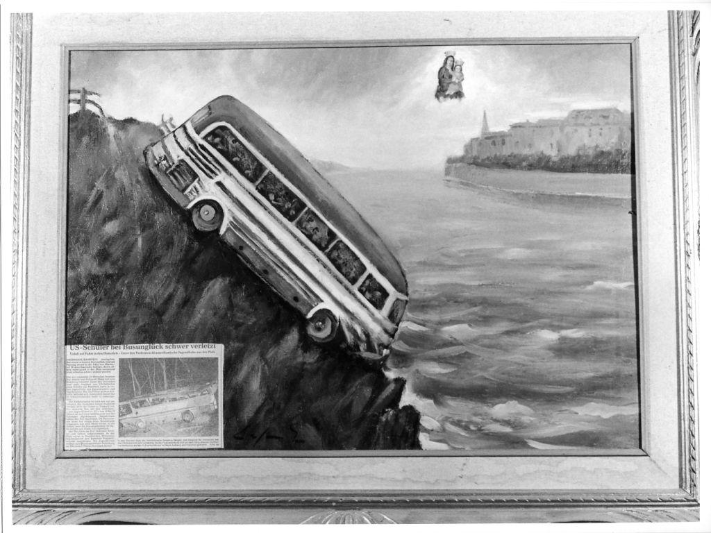 Evento miracoloso della Madonna di Montenero (ex voto) - ambito toscano (sec. XX)