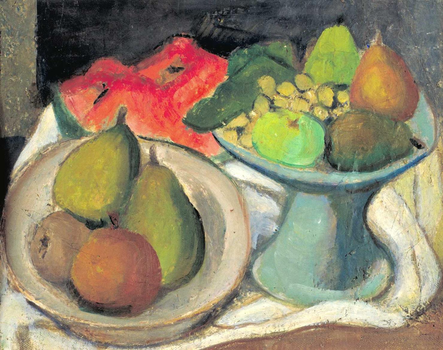 Natura morta, natura morta (dipinto, opera isolata) - ambito italiano (seconda metà sec. XX)