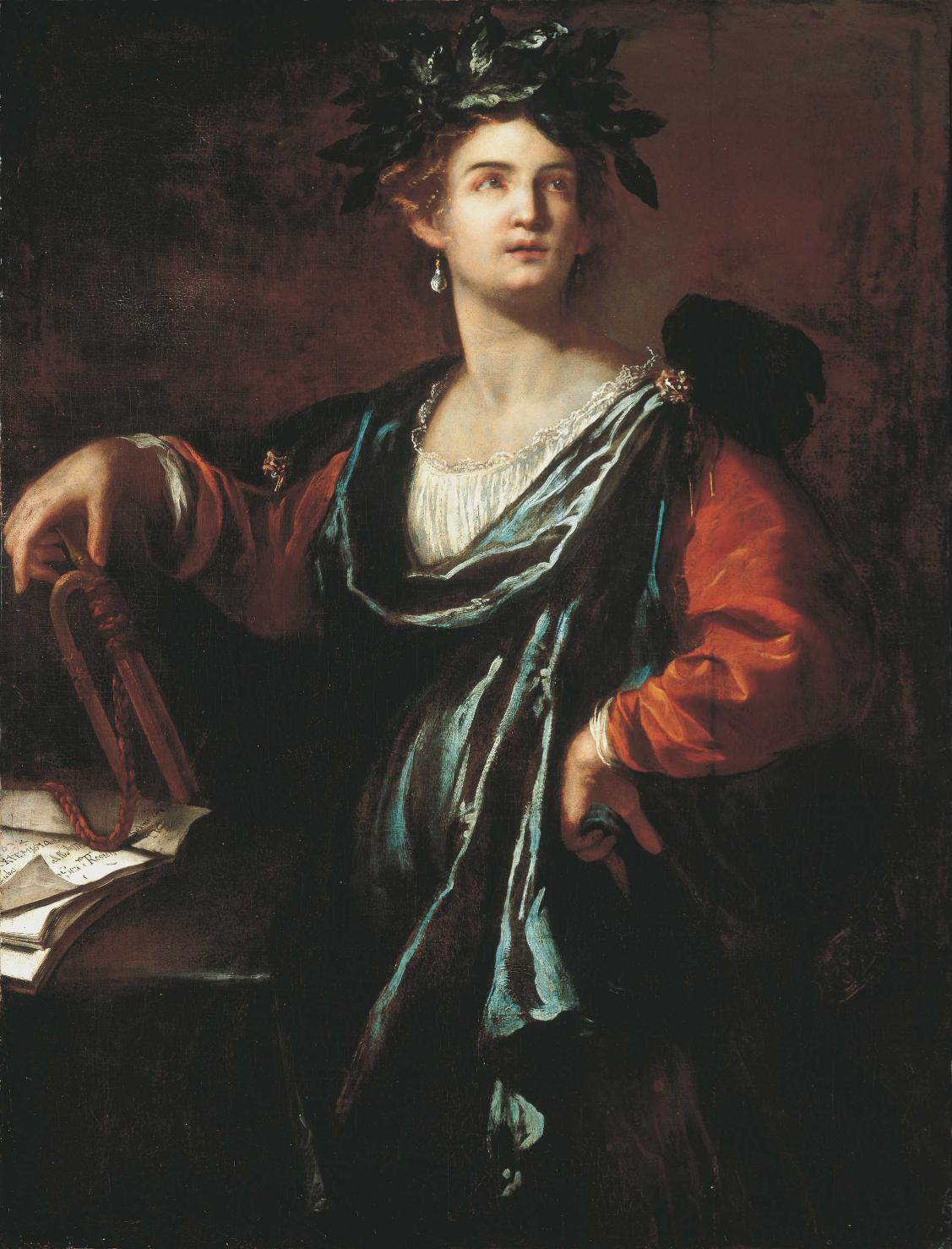 Clio, Clio (dipinto, opera isolata) di Gentileschi Artemisia (sec. XVII)