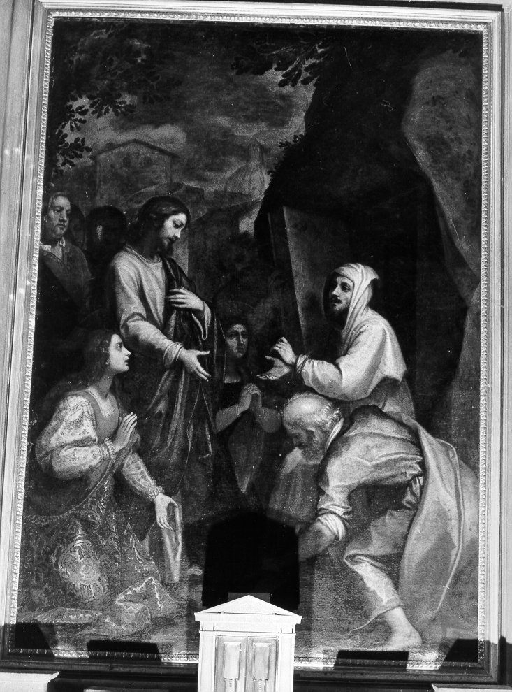 Resurrezione di Lazzaro (dipinto) di Cardi Ludovico detto Cigoli (fine sec. XVI)