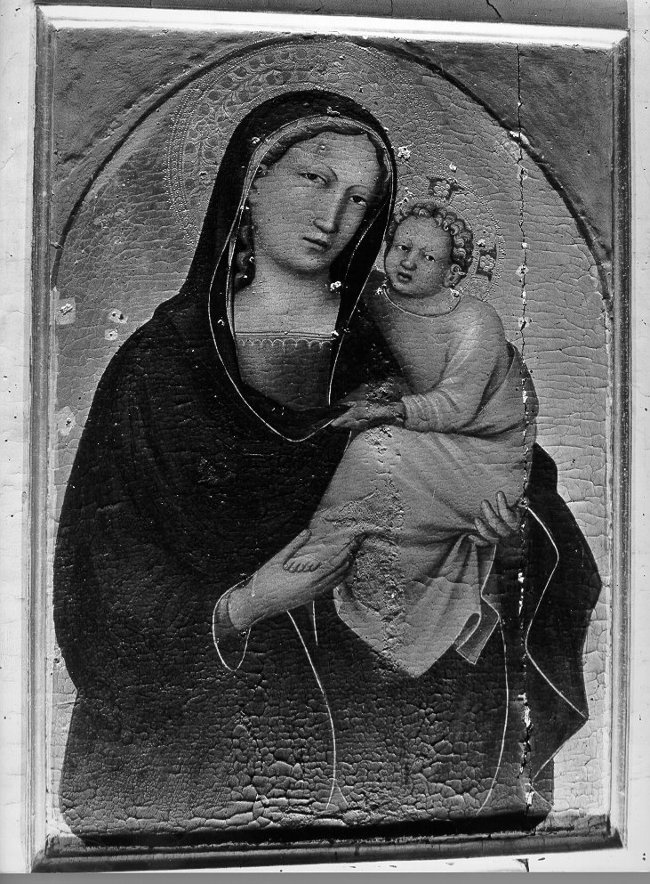 Madonna con Bambino (dipinto) - ambito toscano (sec. XIV)