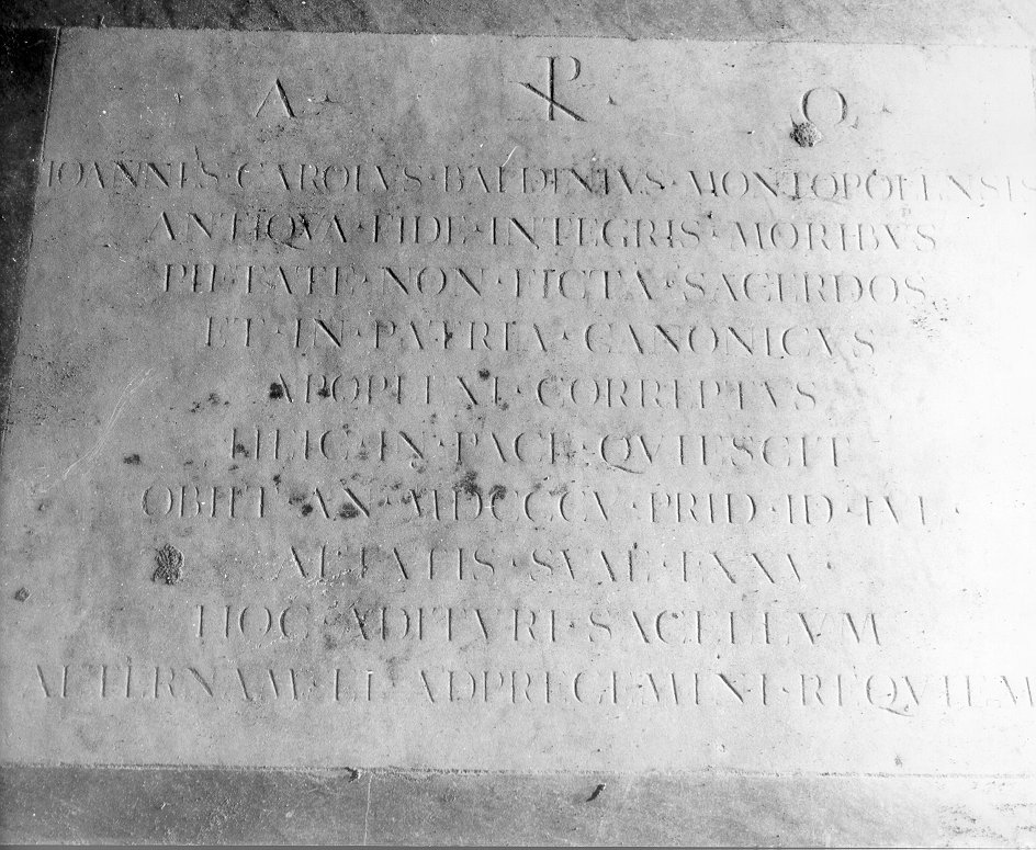 lapide - bottega toscana (sec. XIX)