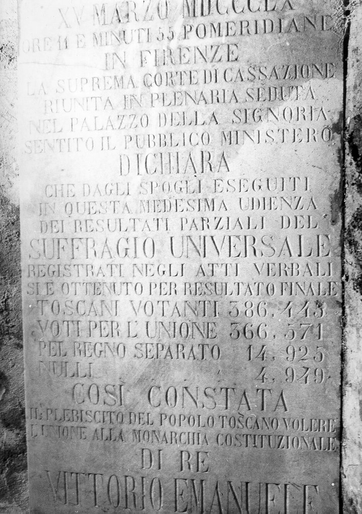 lapide - bottega toscana (sec. XIX)