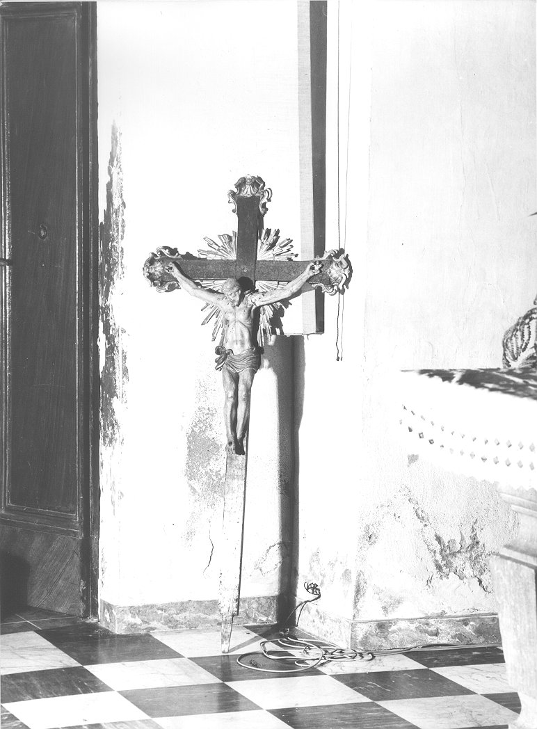 croce processionale - ambito italiano (seconda metà sec. XVIII)