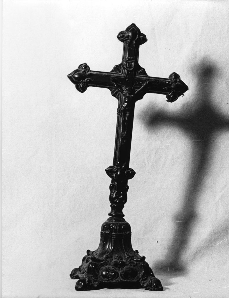 croce d'altare - bottega italiana (seconda metà sec. XIX)