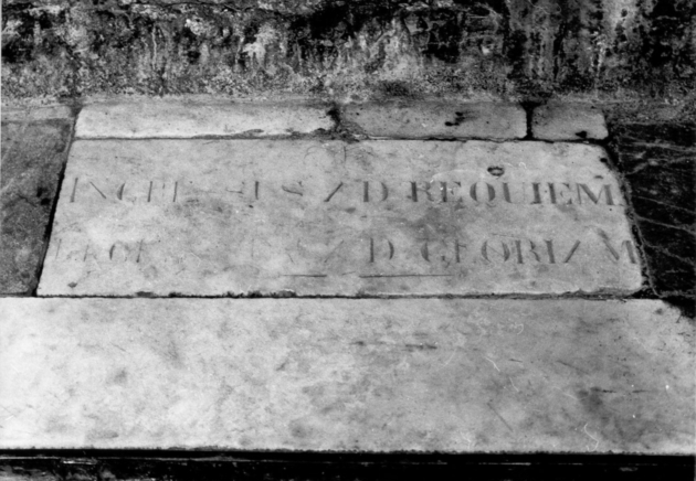 lapide - bottega toscana (sec. XIX)