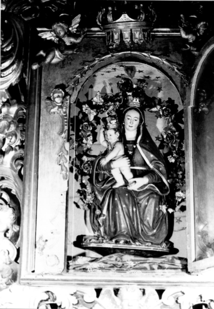 MADONNA CON BAMBINO (statua) - bottega toscana (sec. XVI)