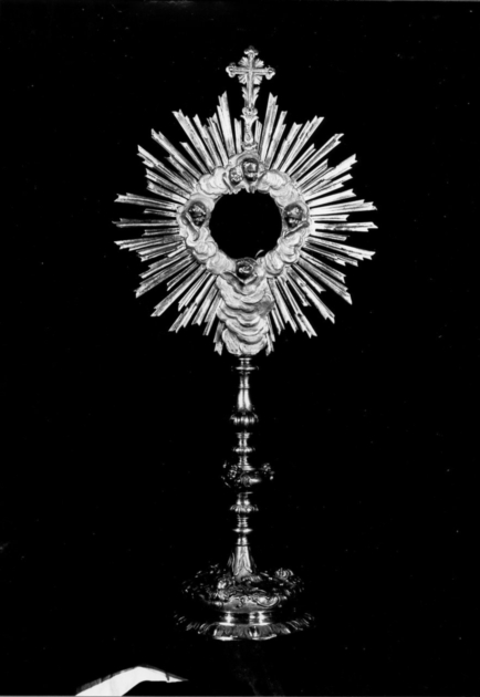 ostensorio di Pitterman Bernardo (sec. XVIII)