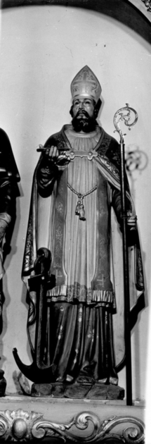 SAN BIAGIO (statua) - bottega veneta (seconda metà sec. XIX)