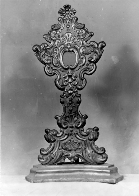 reliquiario, serie - bottega toscana (seconda metà sec. XVIII)