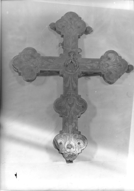 croce processionale - bottega italiana (sec. XVII)