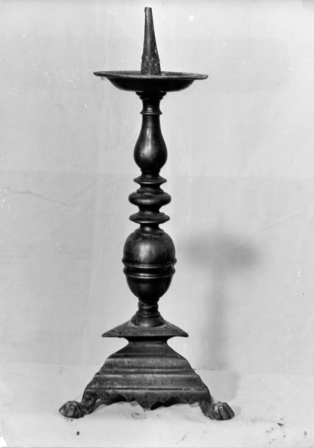 candeliere - bottega toscana (seconda metà sec. XVII)