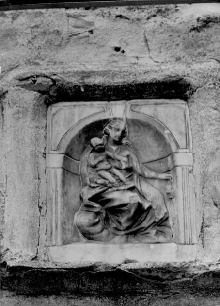 MADONNA DEL CARMELO (rilievo) - bottega toscana (sec. XVIII)