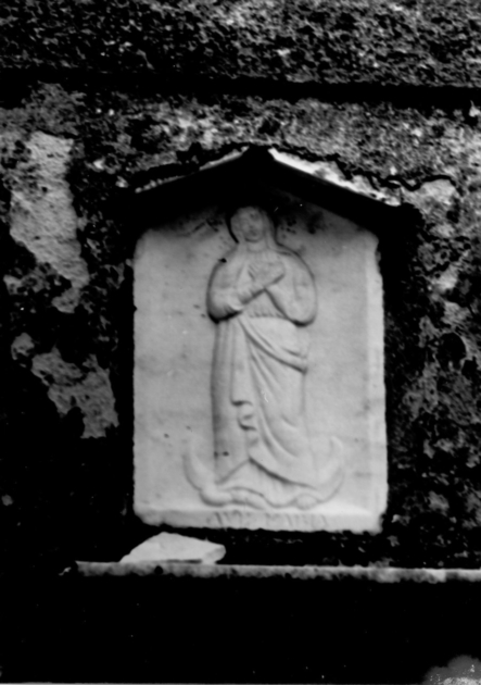 IMMACOLATA CONCEZIONE (rilievo) - bottega toscana (seconda metà sec. XIX)
