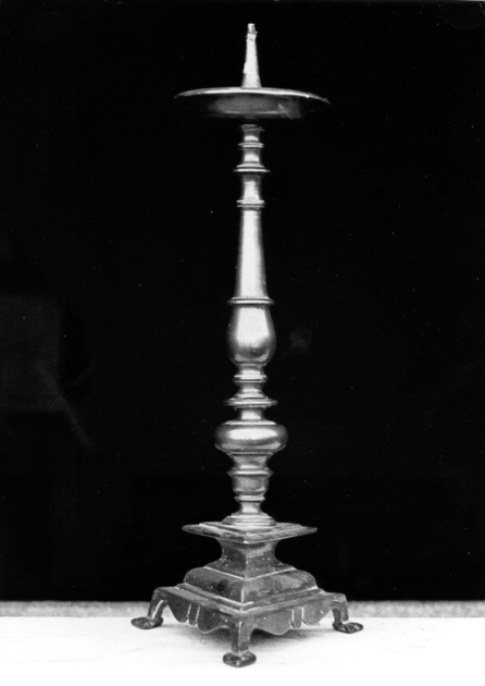 candeliere, serie - bottega toscana (sec. XVIII)