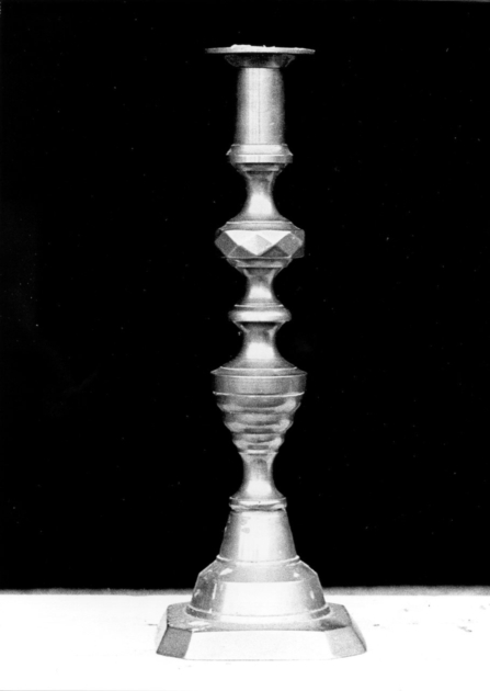 candeliere, serie - bottega toscana (seconda metà sec. XIX)