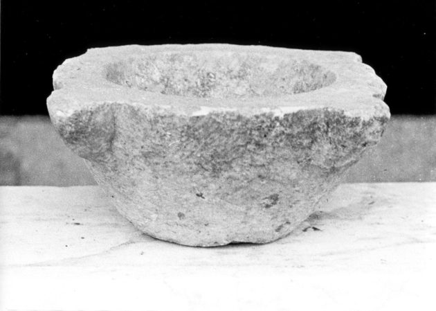 mortaio - bottega toscana (sec. XIX)