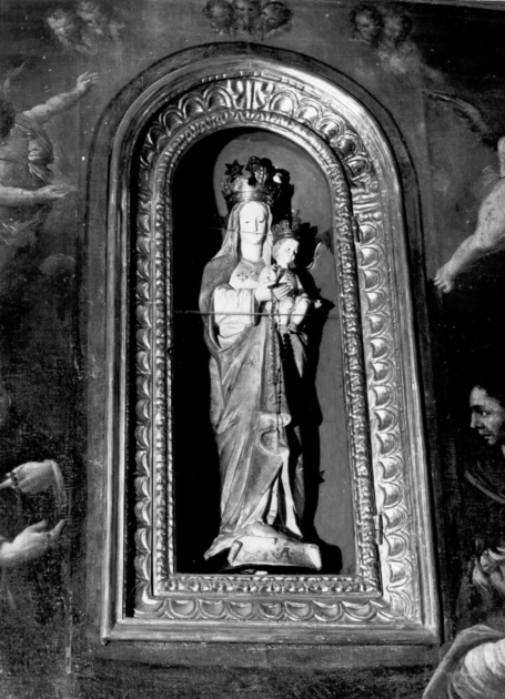 corona da statua, serie - bottega lucchese (sec. XIX)