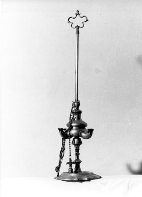 lucerna, serie - bottega toscana (sec. XVIII)