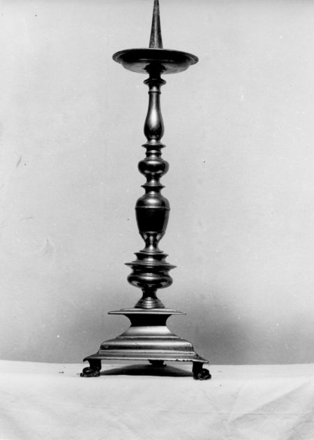 candeliere, serie - bottega toscana (sec. XVII)