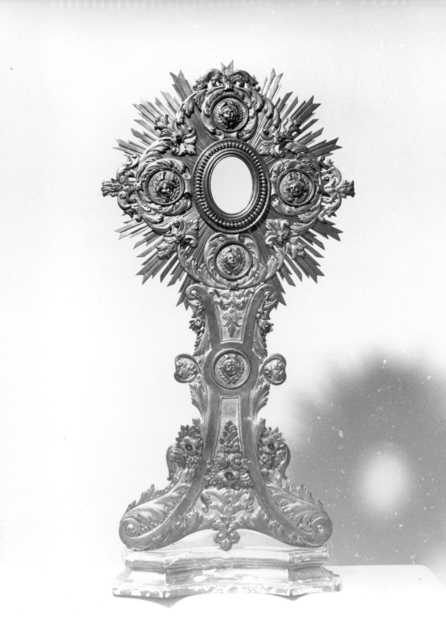 reliquiario - bottega italiana (fine/inizio secc. XIX/ XX)