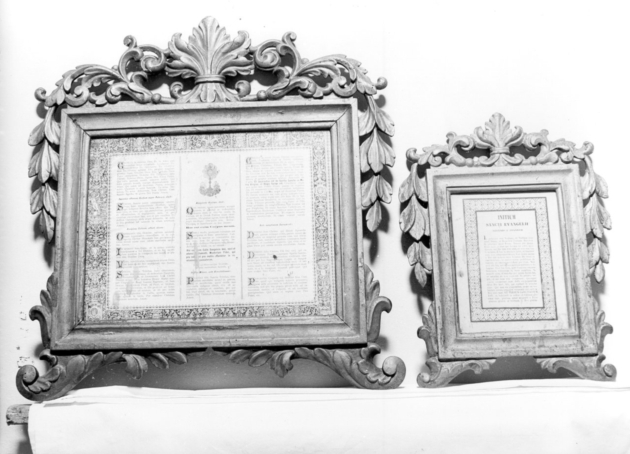 cartagloria, serie di Colognori Francesco (sec. XIX)