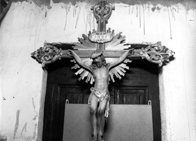 crocifisso - bottega italiana (sec. XIX)