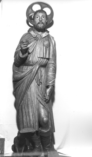 SAN ROCCO (statua) - bottega toscana (sec. XIX)